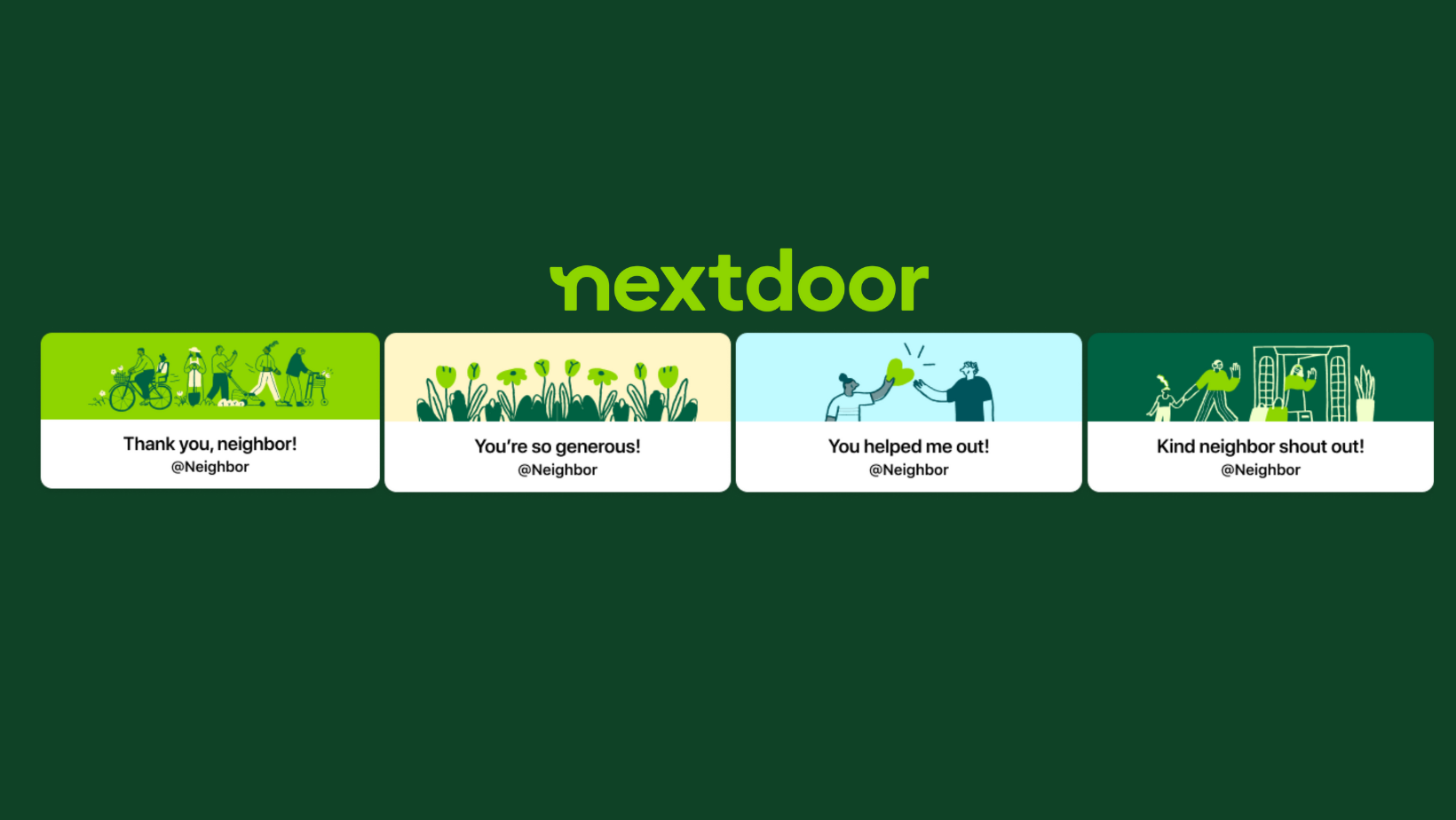 Nextdoor Kind Foundation - About Nextdoor